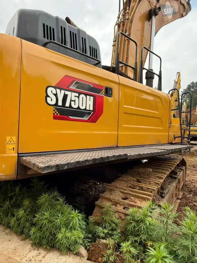 [Definitivamente grande búfalo] 2024 SanY 750H gran excavadora tabla real 8074 horas máquina de movimiento de tierra pura